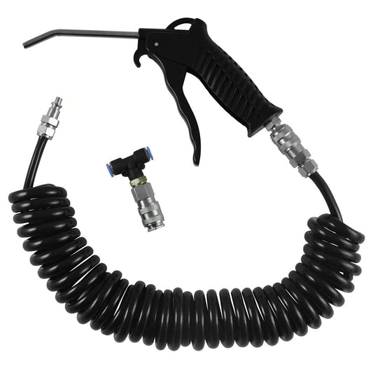 AIR BLOW GUN 3/8" WITH RECOIL HOSES 5M
