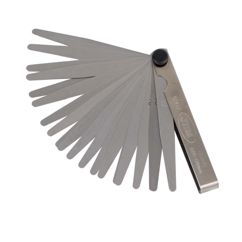 20 METRIC BLADE FEELER GAUGE 0.05-1.0MM