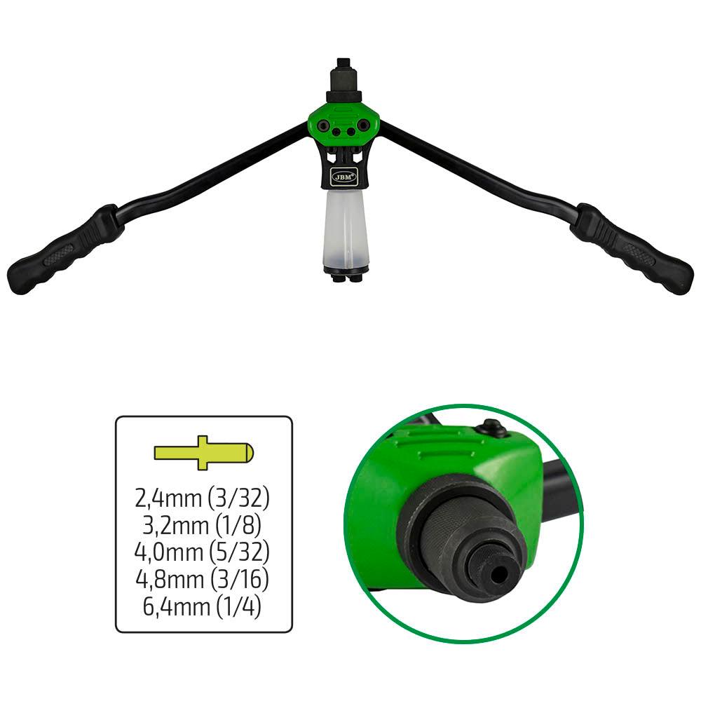 TWO-HANDED RIVETER 400MM / 16”