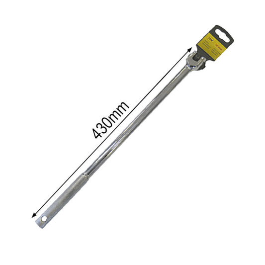 1/2" 430MM SWIVEL HEAD RATCHETED BREAKER BAR