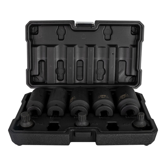 8 PIECE 1/2" XZN IMPACT SOCKET AND BIT SET