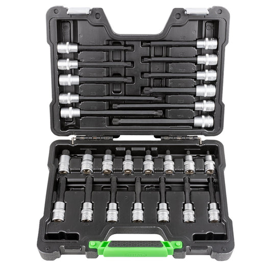 26 PIECES 12-POINT BIT SOCKET SET