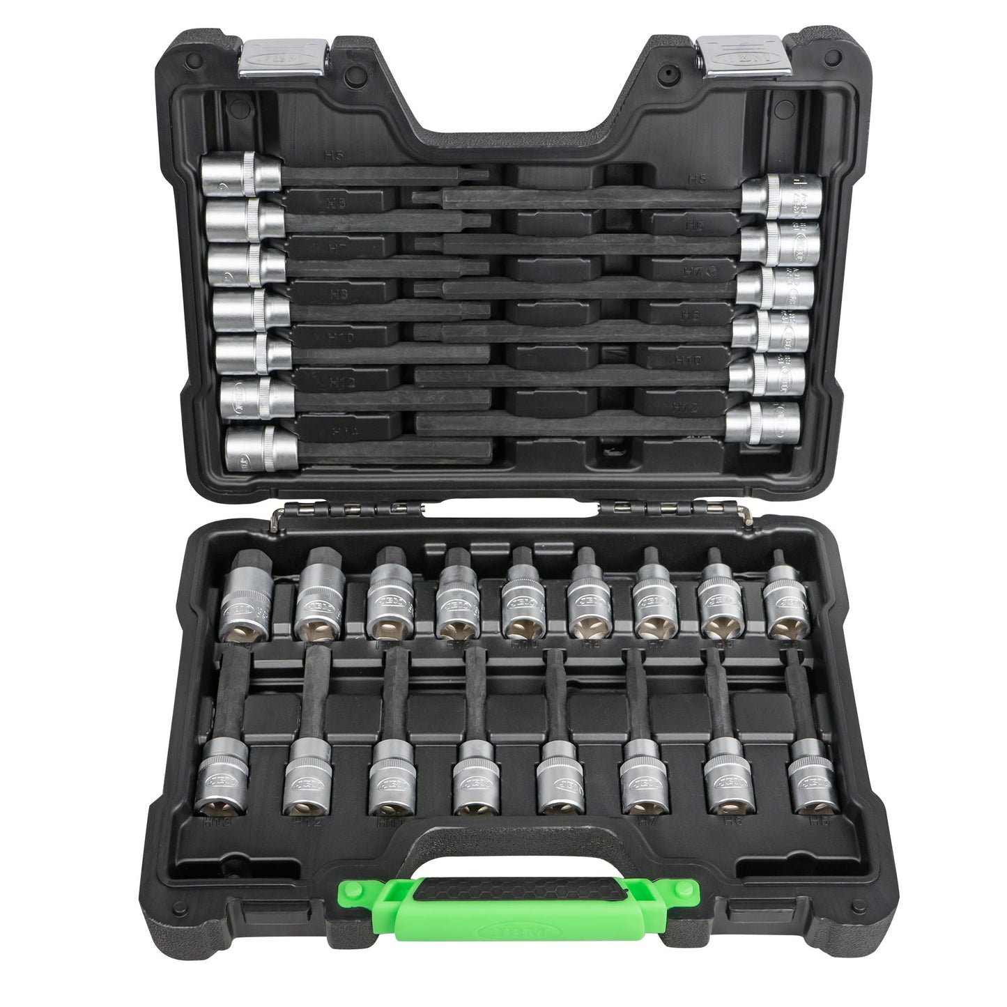30 PIECES HEXAGONAL BIT SOCKET SET
