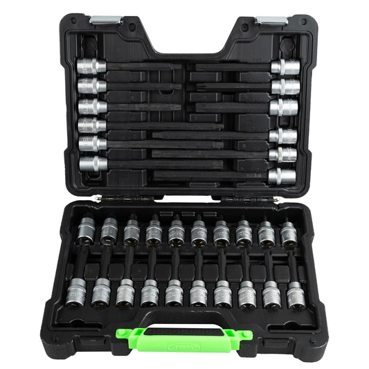 32 PIECES BIT SOCKET SET FOR TORX CREWS
