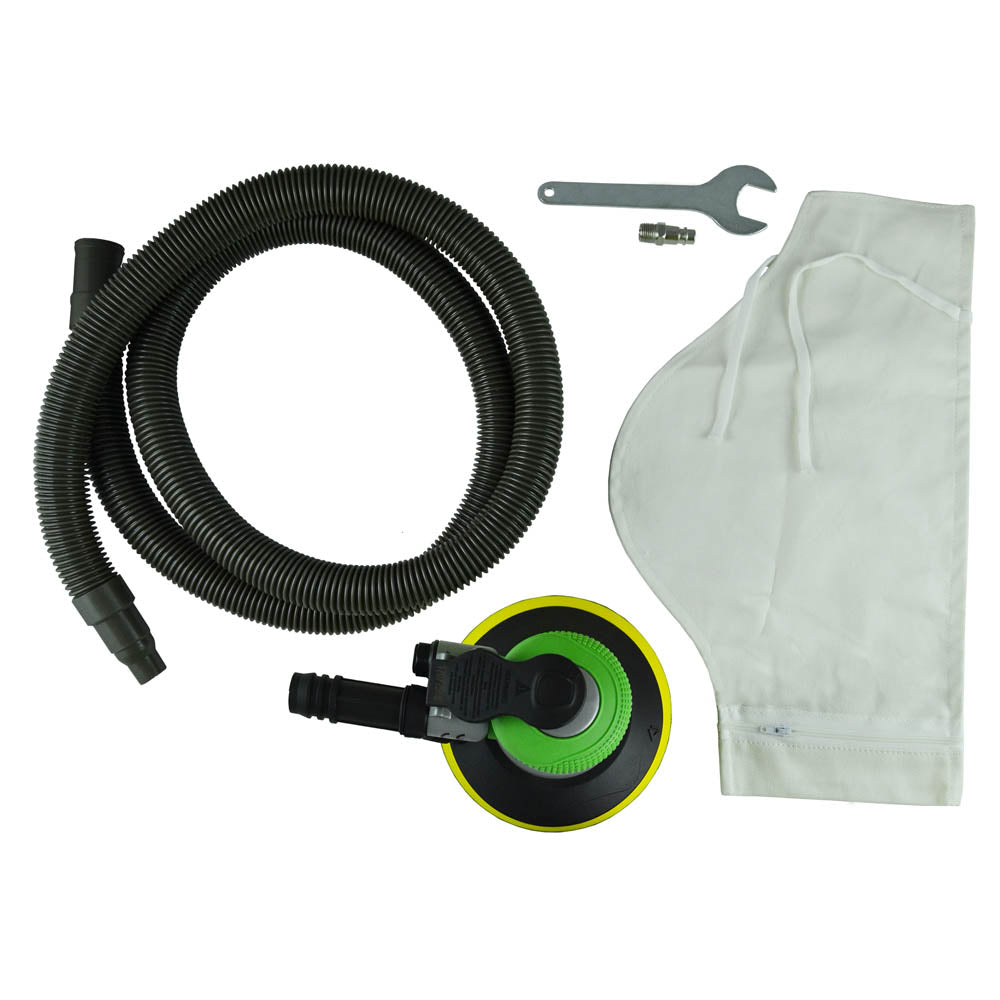 AIR ORBITAL SANDER SELF-CONTAINED DUST