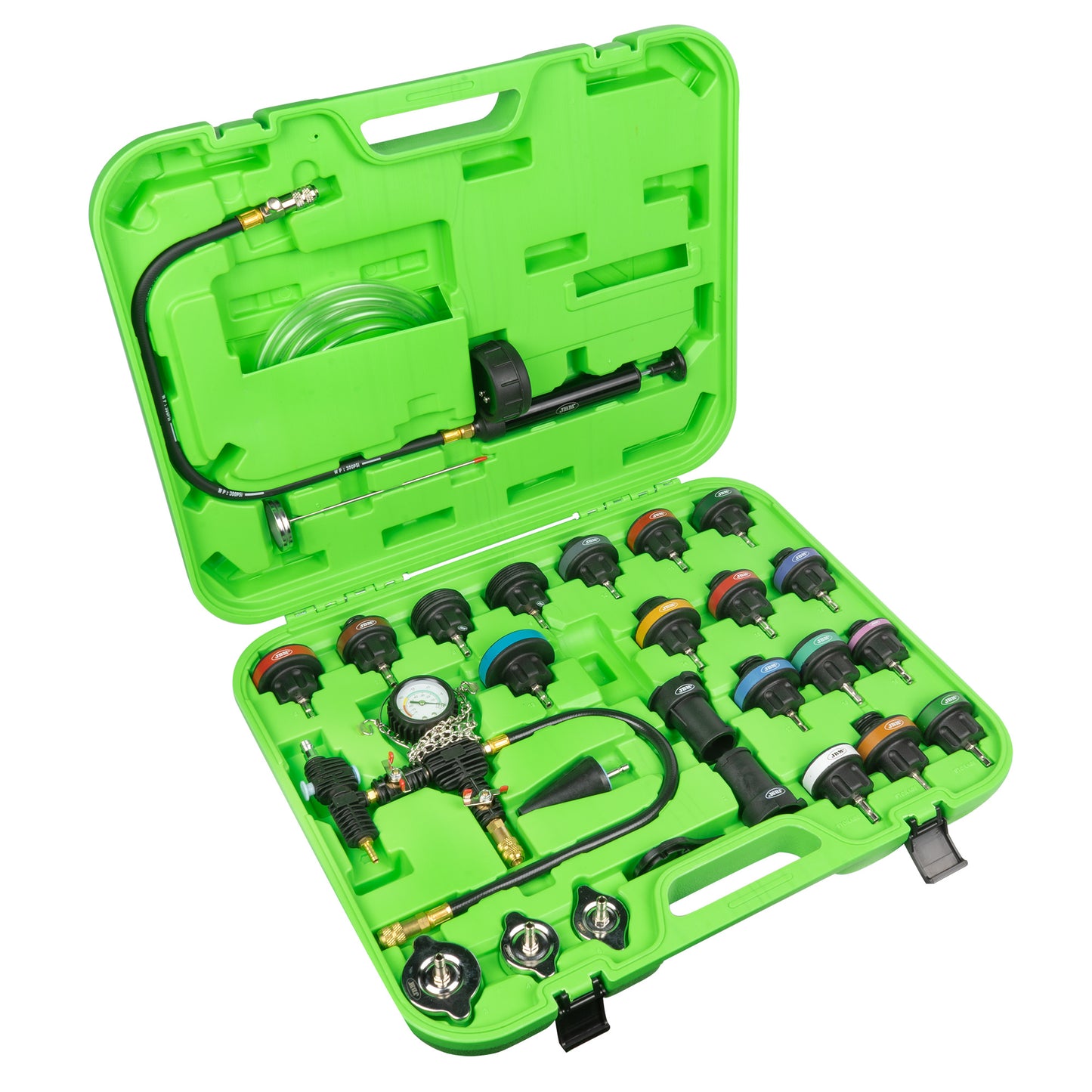 SET OF 24 COOLING SYSTEM PRESSURE LEAKAGE TESTERS