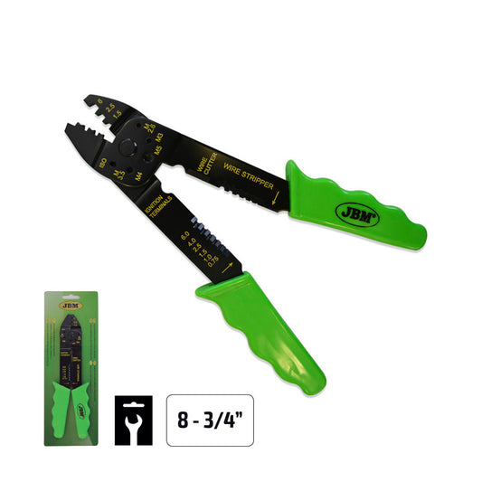 CRIMPING TOOL FOR NON-INSULATED TERMINALS 8-3/4"