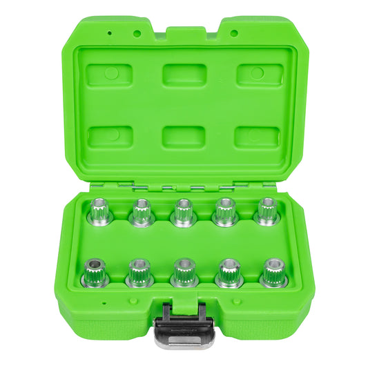 SET OF 10  WHEEL LOCK SCREW SOCKETS FOR BMW