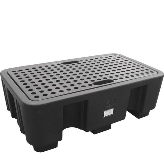 DRUMBANK SPILL PALLET- 2 VERTICAL DRUM - 650KG