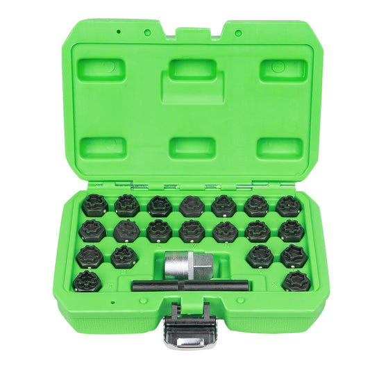 SET OF 22 WHEEL LOCK SCREW SOCKETS FOR AUDI