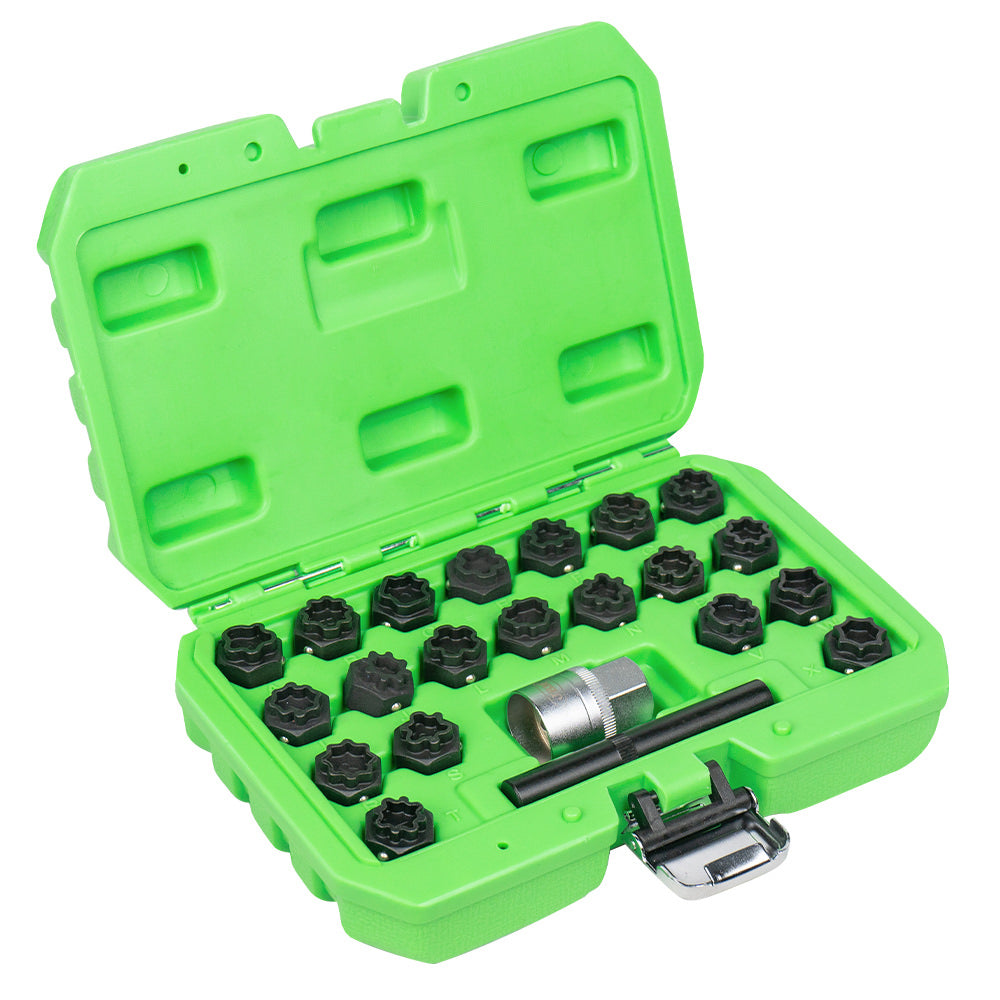 SET OF 22 WHEEL LOCK SCREW SOCKETS FOR AUDI