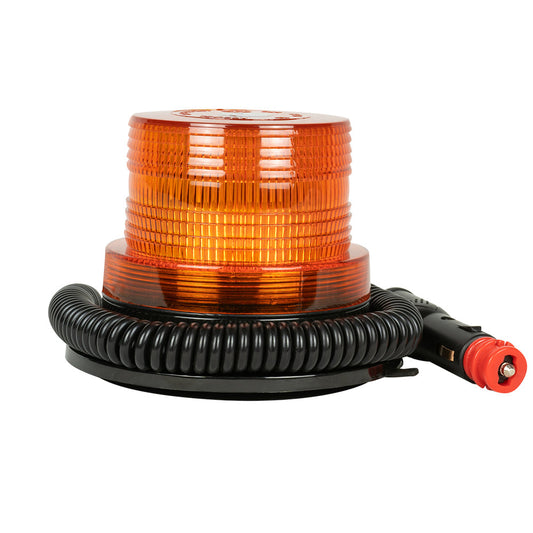 LOW PROFILE LED FLASHING ROTATING BEACON - AMBER