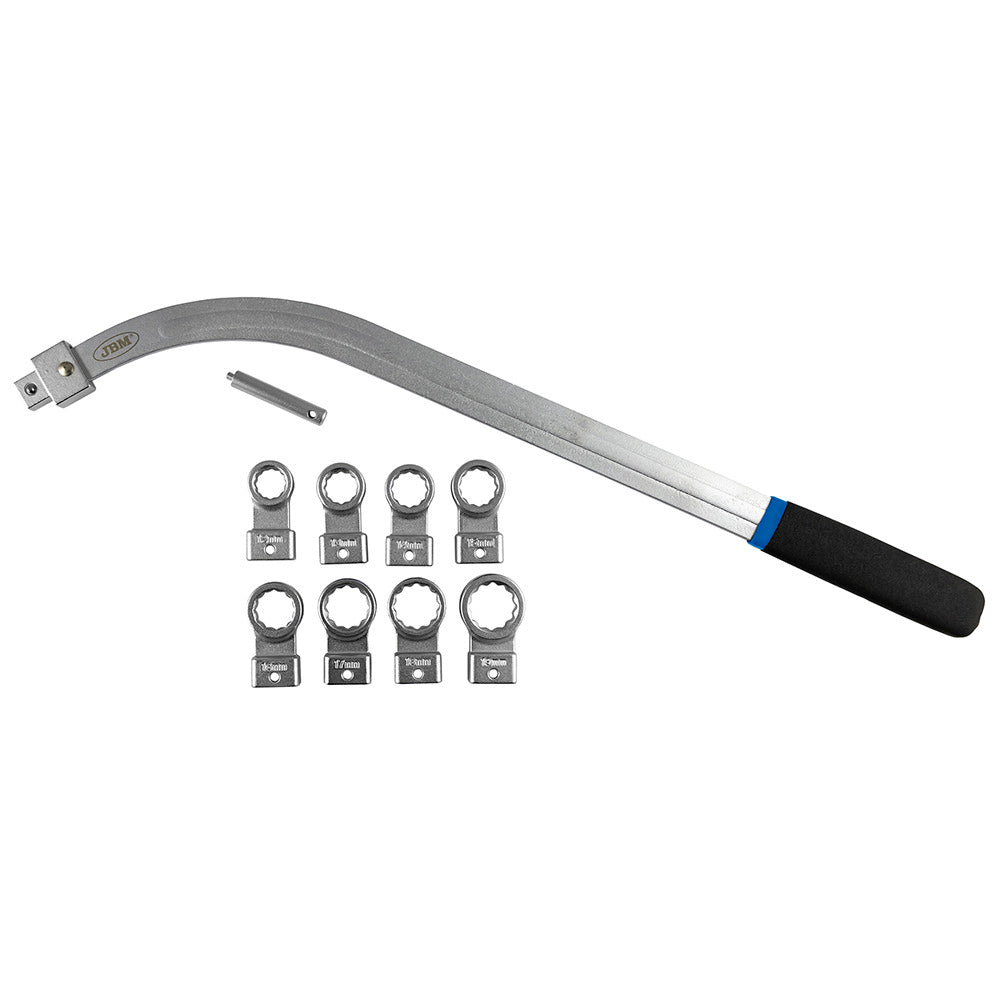 V-BELT  TIMING BELT WRENCH SET 12-POINT INTERCHANGEABLE HEAD