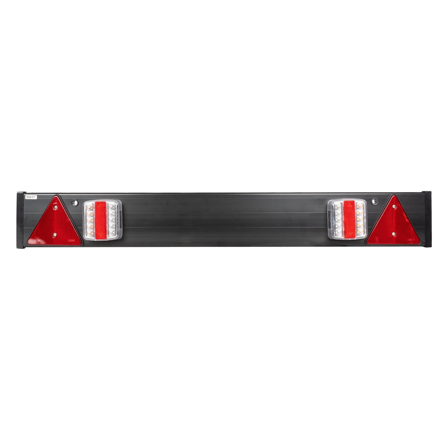 TRAILER TOWING BAR  WITH 2 REAR LIGHTS AN 2 TRIANGULAR REFLECTORS 1100X140MM