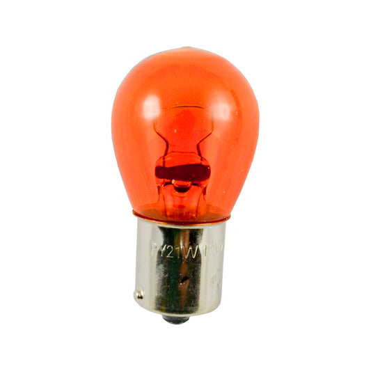 OBN AMBAR LAMP 12V 21W BAU15S