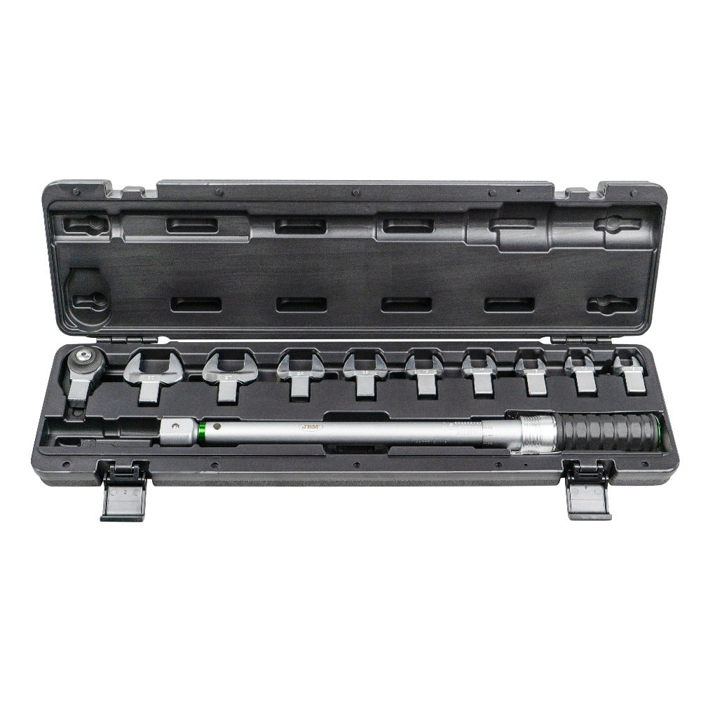 TORQUE WRENCH WITH INTERCHANGEABLE HEAD 1/2" 40-200NM