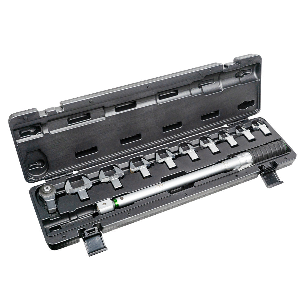 TORQUE WRENCH WITH INTERCHANGEABLE HEAD 1/2" 40-200NM