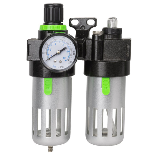 AIR FILTER, REGULATOR & OIL LUBRICATOR 1/4"