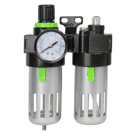 AIR FILTER, REGULATOR & OIL LUBRICATOR 3/8"