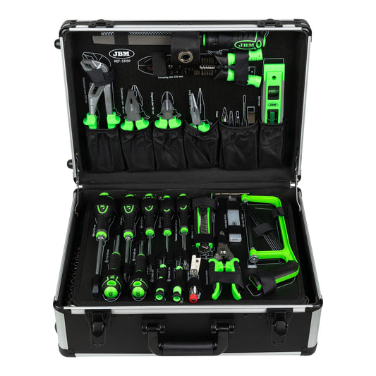 159 PIECES ALUMINIUM TOOL CASE  - ZINC FINISH