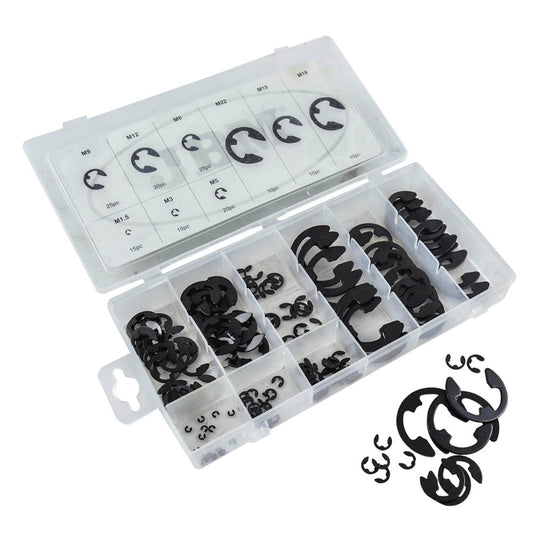 E-CIRCLIP ASSORTMENT 150PCS