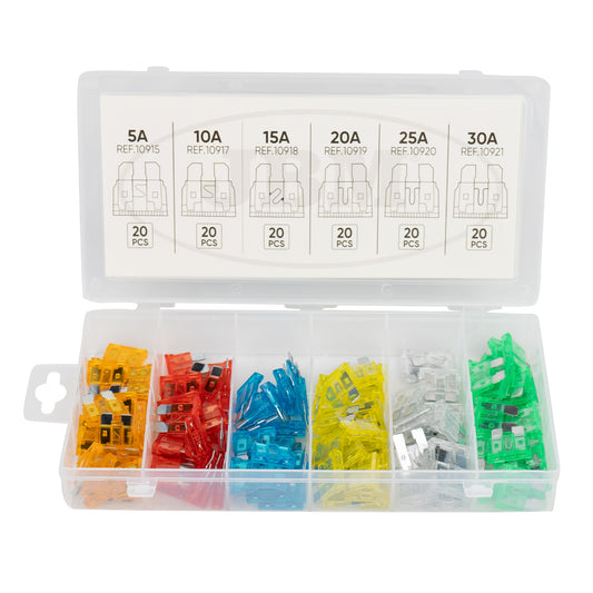 AUTO FUSE ASSORTMENT 120PCS