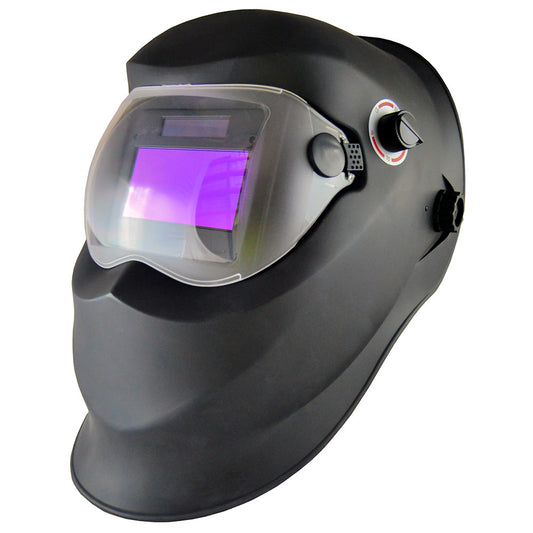 WELDING MASK WITH MANUAL REGULATOR