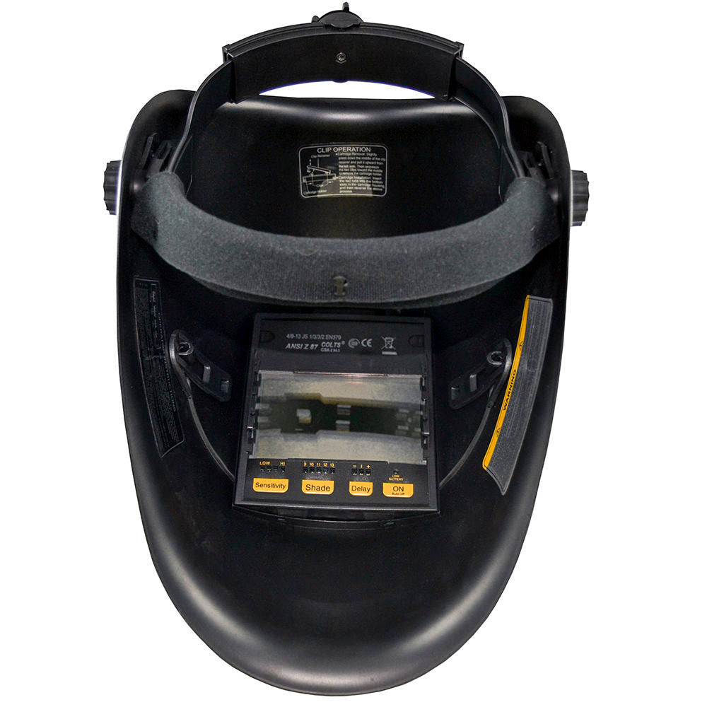 WELDING MASK WITH DIGITAL REGULATOR