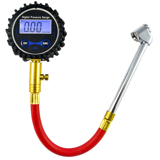 DIGITAL TIRE GAUGE WITH HOSE (0-15BAR)