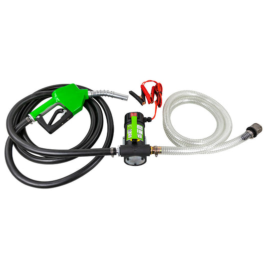 DIESEL TRANSFER PUMP WITH DISPENSING NOOZLE (12V)