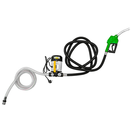 DIESEL TRANSFER PUMP WITH DISPENSING NOOZLE (230V)