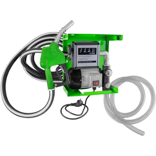 DIESEL TRANSFER PUMP SYSTEM WITH DISPENSING NOOZLE AND METER (200V-240V)