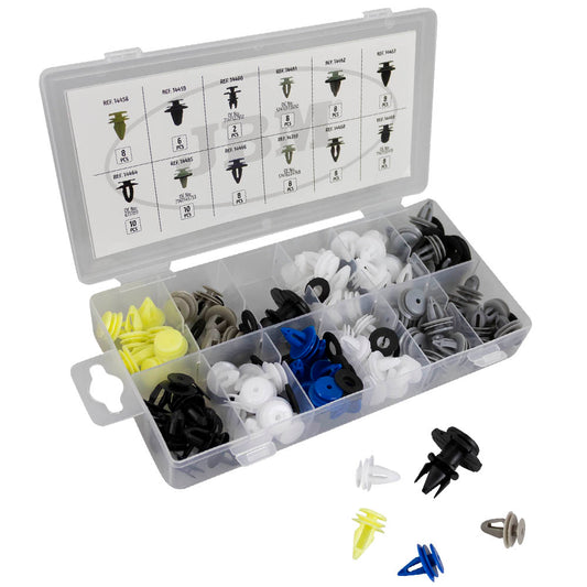 BMW/MINI DOOR PANEL/MOLDING CLIP ASSORTMENT 92PCS