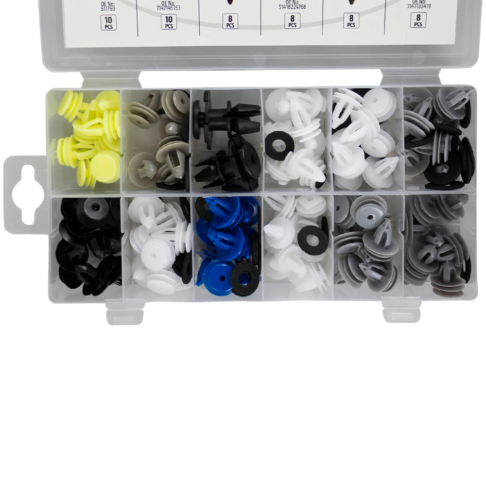 BMW/MINI DOOR PANEL/MOLDING CLIP ASSORTMENT 92PCS