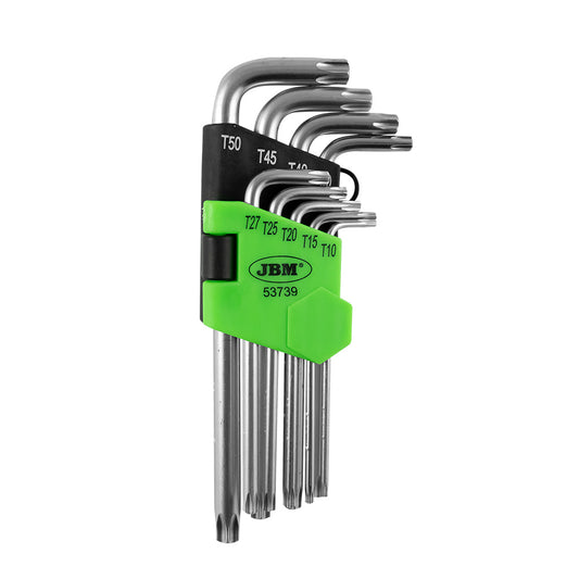 9 PIECES LONG TORX KEY SET