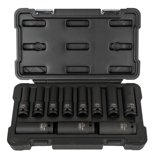 11 PIECE 1/2" 12-POINT IMPACT SOCKET SET