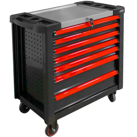 7 DRAWER TOOL TROLLEY XL - RED - EMPTY