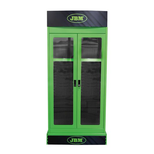 TOOL DISPLAY CABINET + LIGHTS + LOCKABLE