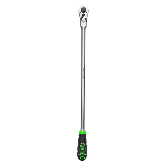 1/2” 72-TEETH FLEXIBLE EXTRA LONG DRIVE RATCHET