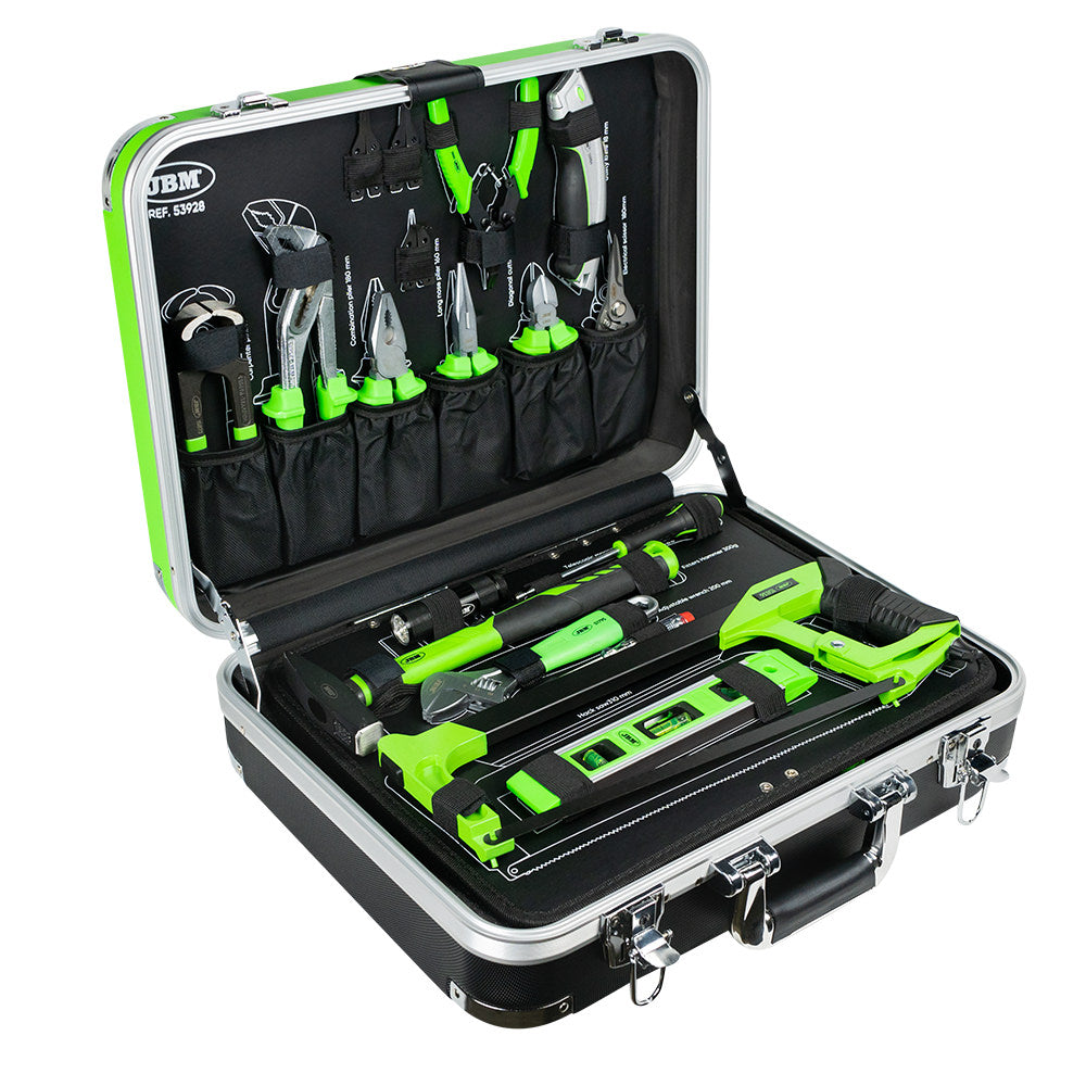 135 PIECES TOOL CASE WITH HEX SOCKETS - ZINC FINISH