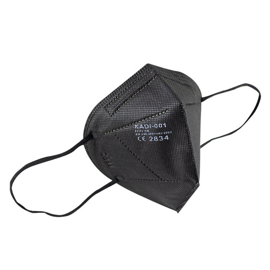 FILTERING PROTECTIVE FACE MASK FFP2 - BLACK