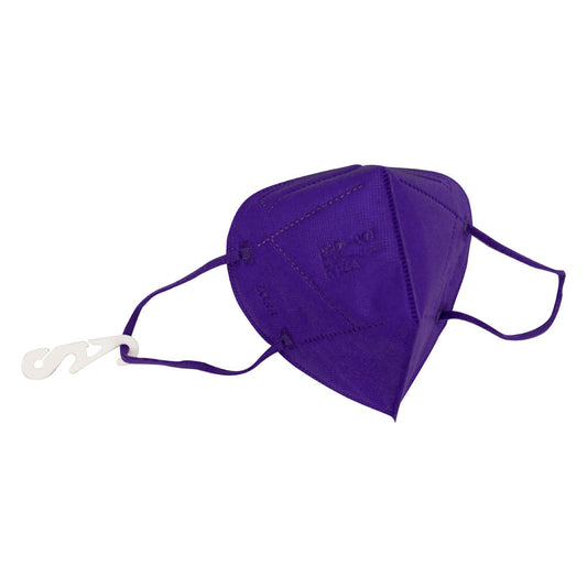 FILTERING PROTECTIVE FACE MASK FFP2 - PURPLE