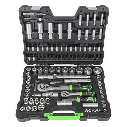 108 PIECES HEX SOCKET SET - ZINC FINISH