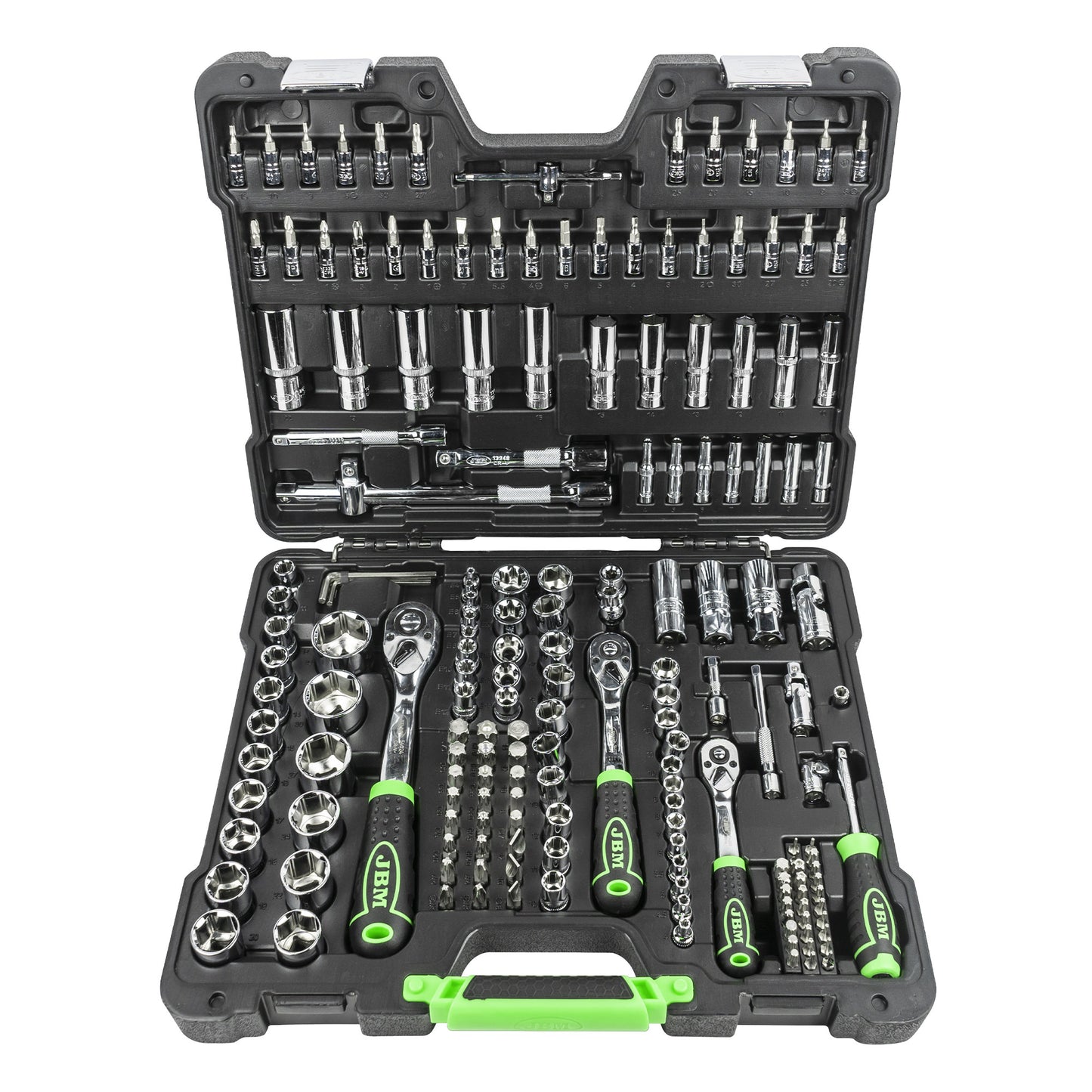 179 PIECES HEX SOCKET SET - CHROME FINISH