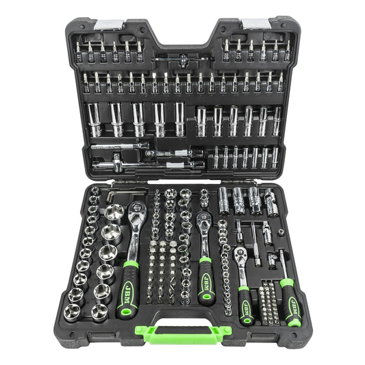 179 PIECES HEX SOCKET SET - CHROME FINISH