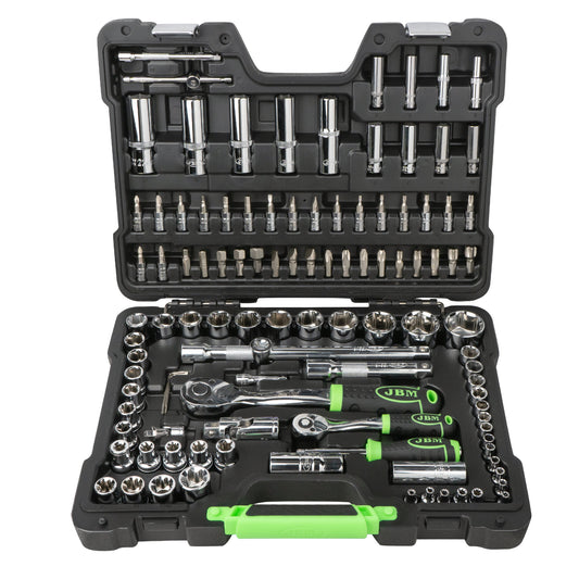108 PIECES HEX SOCKET SET - CHROME FINISH