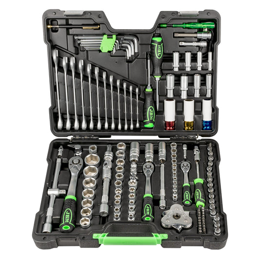 132 PIECES HEXAGONAL SOCKET TOOL SET - ZINC FINISH