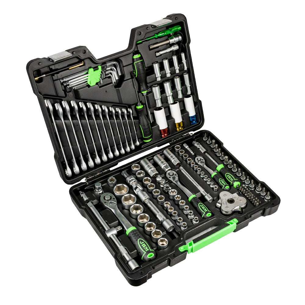 132 PIECES HEXAGONAL SOCKET TOOL SET - ZINC FINISH