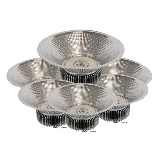 SET OF 6 INDUSTRIAL LED BELLS - 20000LM (REF.54039)