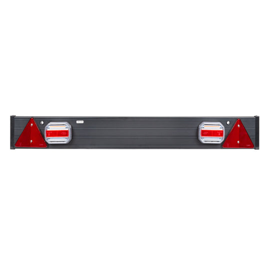 RING TRAILER LIGHTING BOARD WITH REAR LIGHTS AND 2 TRIANGULAR REFLECTORS